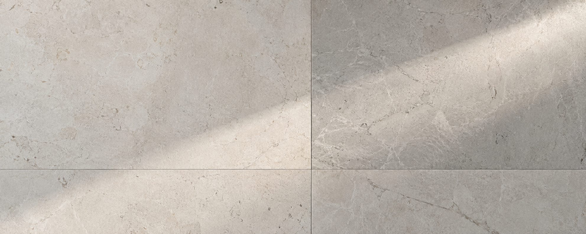 Pale architectural stone surface